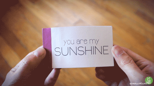 you're my sunshine